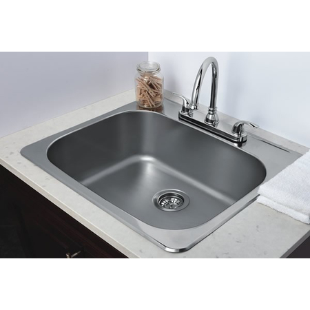 AMERICAN IMAGINATIONS 3H8-in., Stainless Steel, Laundry Sink AI-27607